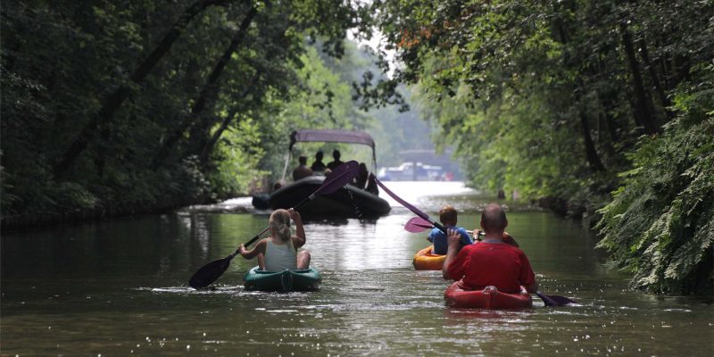 Zoek een vaarroutes van minicamping de Wetterspetter en ga op avontuur